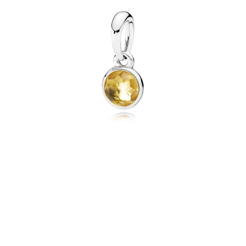 (Bild für) PANDORA November Tröpfchen, Citrin Anhänger - 390396CI