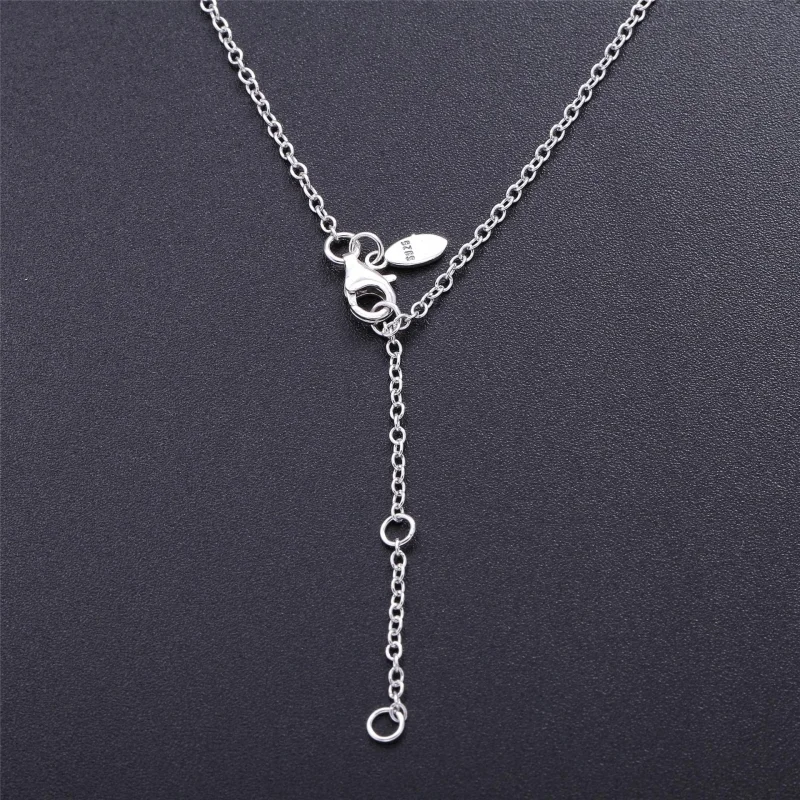 (Bild für) PANDORA Vintage Allure Halskette mit klarem CZ-Anhänger - 590523CZ-45 - Ansicht 4