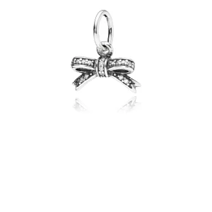 (Bild für) PANDORA Zarter Schleifenanhänger - 390357CZ