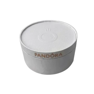 (Bild für) Pandora Weißer Kreis Kunstleder Reisebox - PG_003