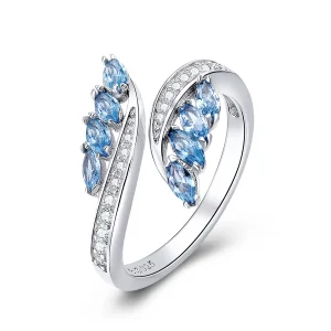 (Bild für) Eleganter offener Weidenzweig-Ring im Pandora-Stil - BSR005