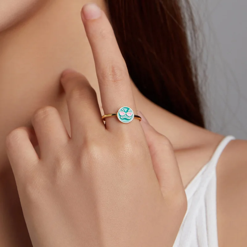 (Bild für) Emoji im Pandora-Stil - SCR737-A - Ansicht 5