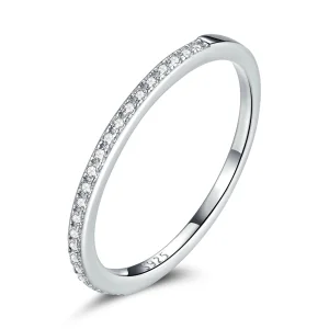 (Bild für) Erzengel-Halo-Ring im Pandora-Stil - SCR740-WH