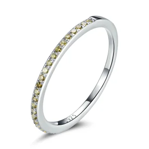 (Bild für) Halo-Ring der ehrenwerten Königin im Pandora-Stil - SCR740-YE