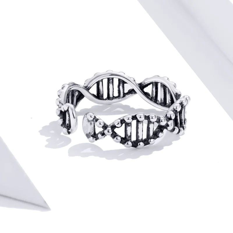 (Bild für) Offener DNA-Silberring im Pandora-Stil - SCR643 - Ansicht 4