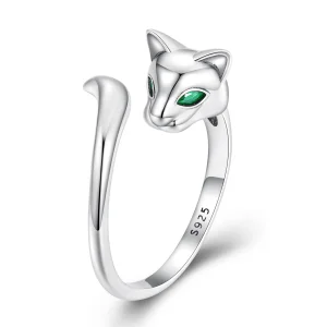 (Bild für) Offener Fuchs-Ring im Pandora-Stil - BSR313
