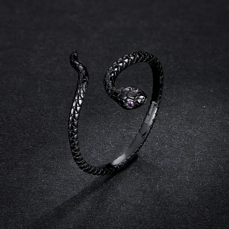 (Bild für) Offener Mystic Snake-Ring im Pandora-Stil - BSR236 - Ansicht 5