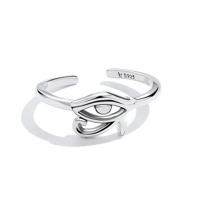 (Bild für) Offener Ring „Auge des Horus“ im Pandora-Stil - SCR801 - Ansicht 3