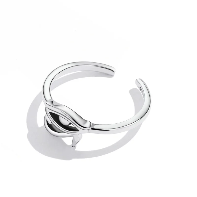 (Bild für) Offener Ring „Auge des Horus“ im Pandora-Stil - SCR801 - Ansicht 4
