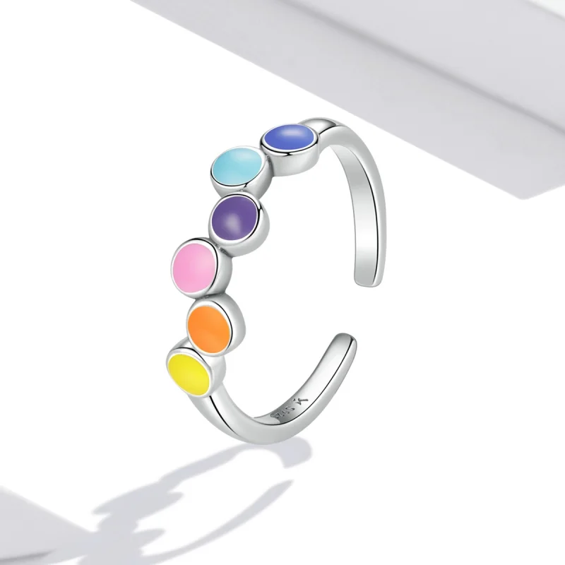 (Bild für) Offener Ring „Beating Colors“ im Pandora-Stil - SCR760 - Ansicht 2