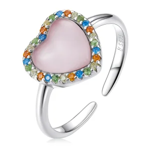(Bild für) Offener Ring „Girl Love“ im Pandora-Stil - SCR803