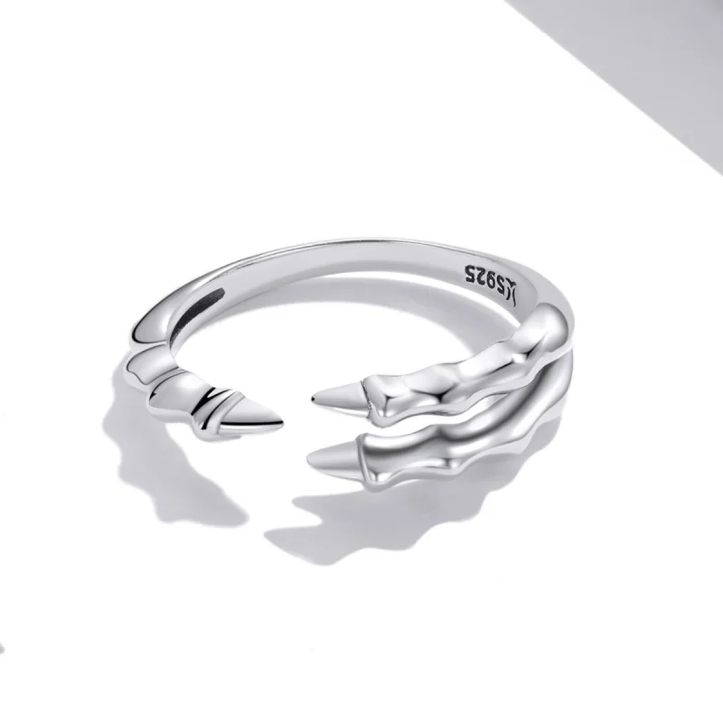 (Bild für) Offener Ring im Pandora-Stil mit dunklen Krallen - SCR728 - Ansicht 4