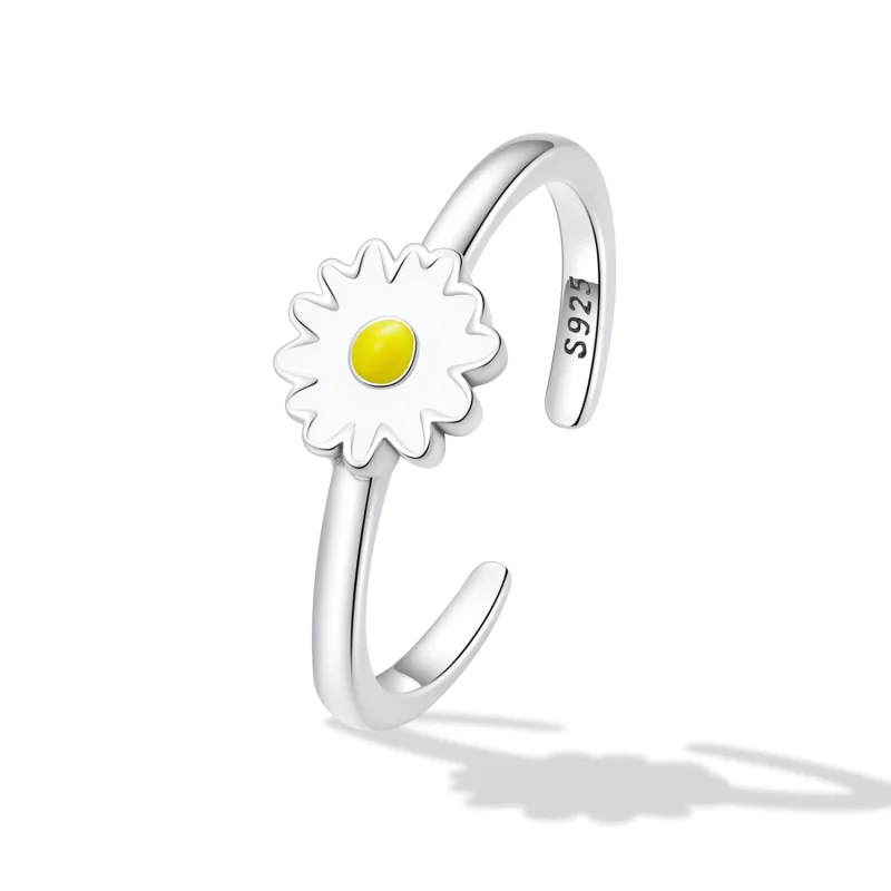 (Bild für) Offener Ring „Little Daisy“ im Pandora-Stil - SCR811 - Ansicht 2