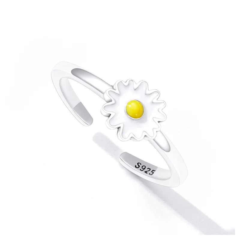 (Bild für) Offener Ring „Little Daisy“ im Pandora-Stil - SCR811 - Ansicht 3