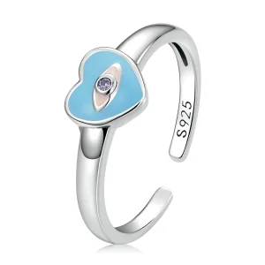 (Bild für) Offener Ring „Love Devil Eyes“ im Pandora-Stil - SCR806