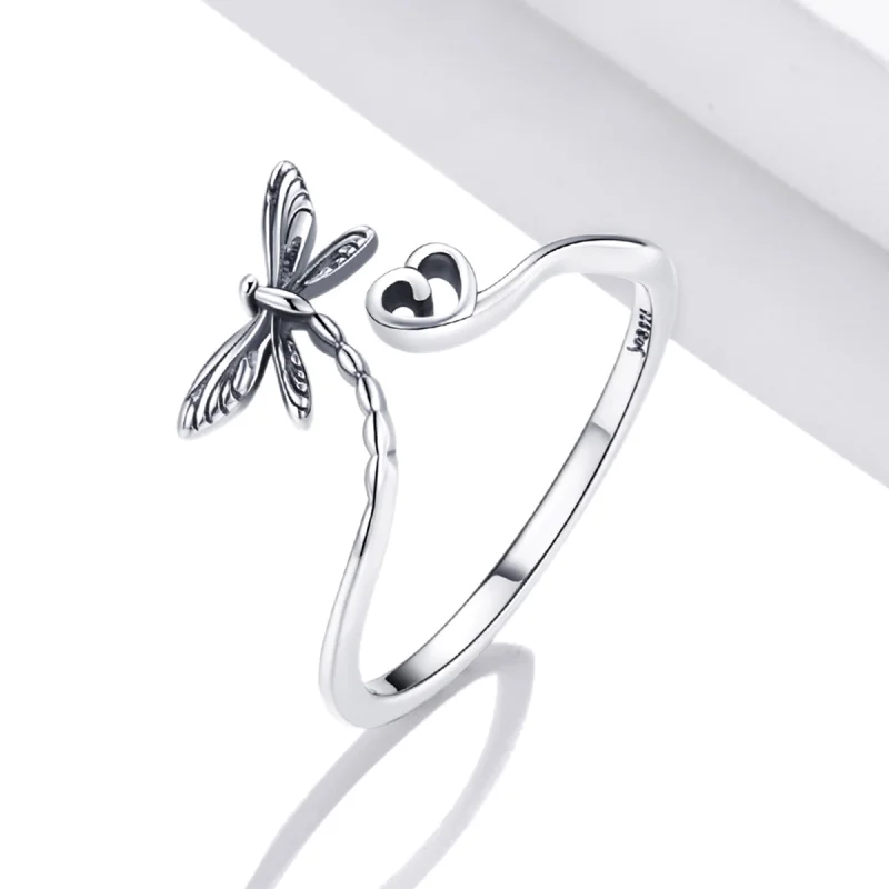 (Bild für) Offener Ring „Love Libelle“ im Pandora-Stil - SCR734 - Ansicht 2