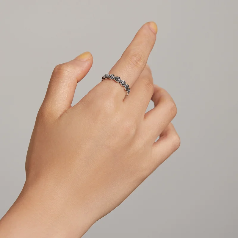 (Bild für) Offener Ring „Magnificent Life“ im Pandora-Stil - SCR736 - Ansicht 8