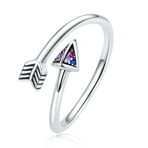 (Bild für) Offener Ring „Pfeil der Liebe“ im Pandora-Stil - SCR820