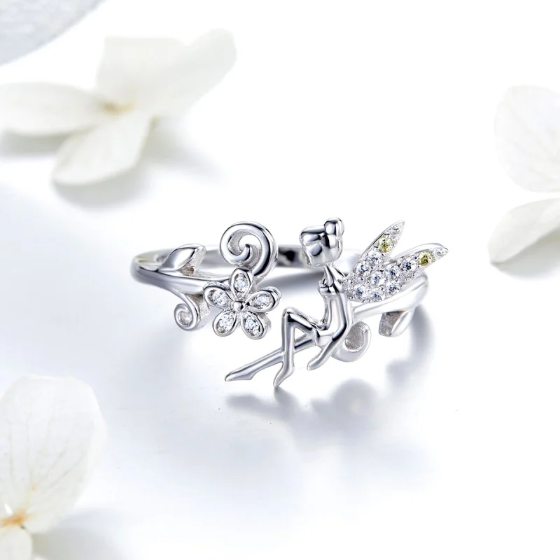 (Bild für) Offener Ring „Spring Spirit“ im Pandora-Stil - BSR025 - Ansicht 3