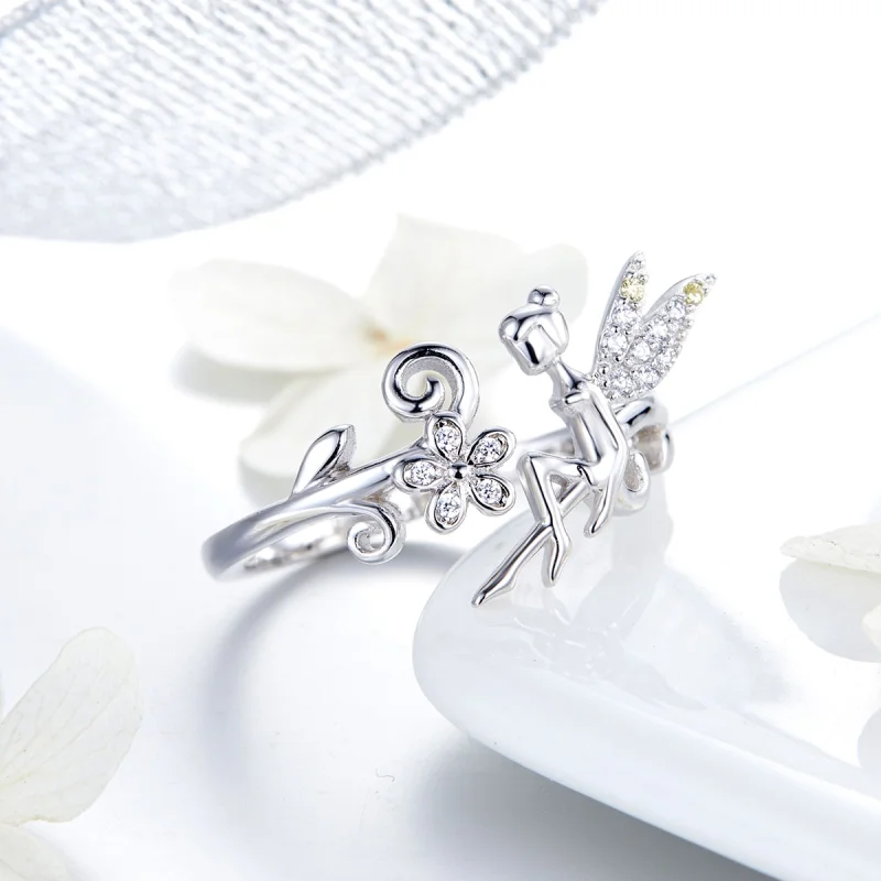 (Bild für) Offener Ring „Spring Spirit“ im Pandora-Stil - BSR025 - Ansicht 4