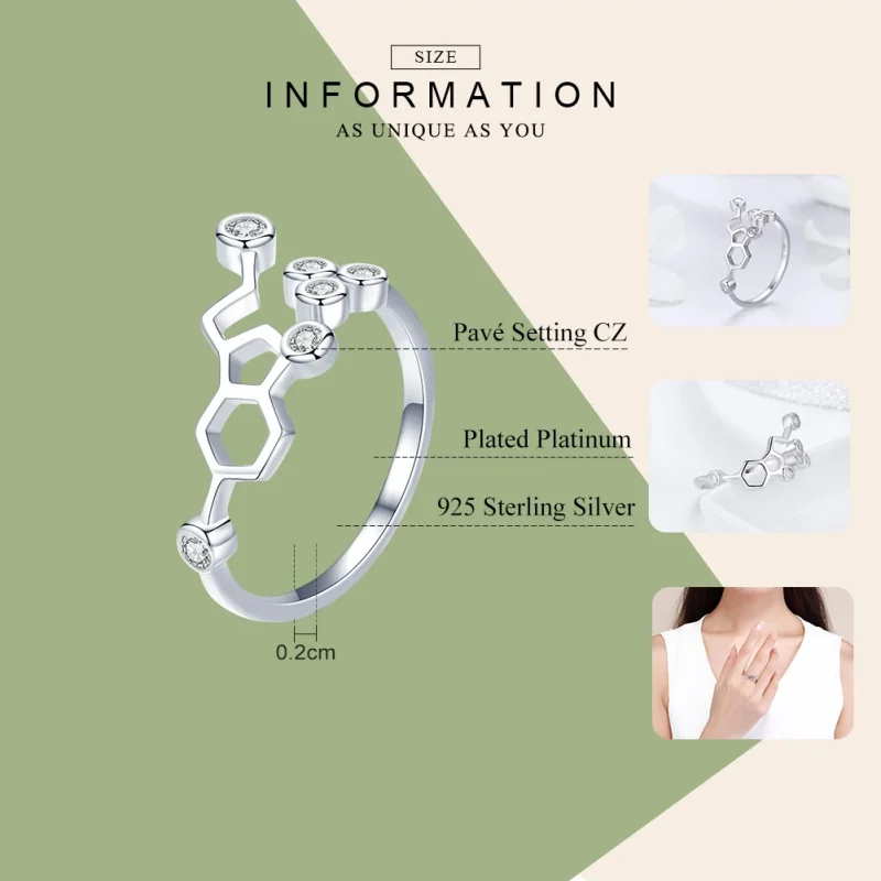 (Bild für) Pandora Bienenwaben Ring - SCR433 - Ansicht 3