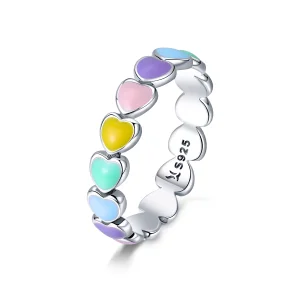 (Bild für) Pandora Herz Ring Silber - SCR444