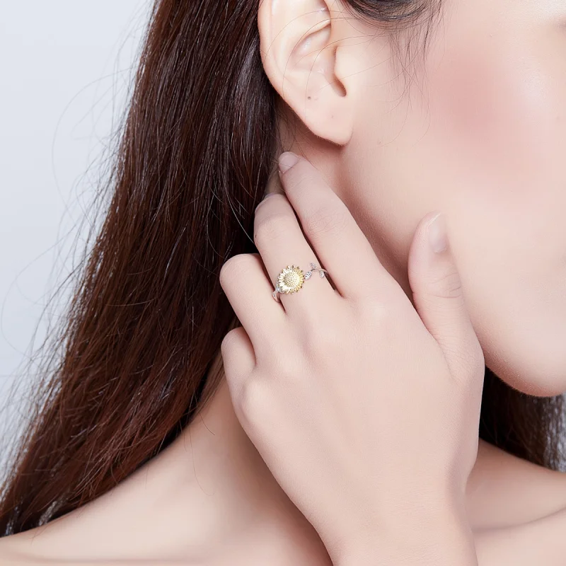 (Bild für) Pandora Ring Bicolor - SCR596 - Ansicht 6