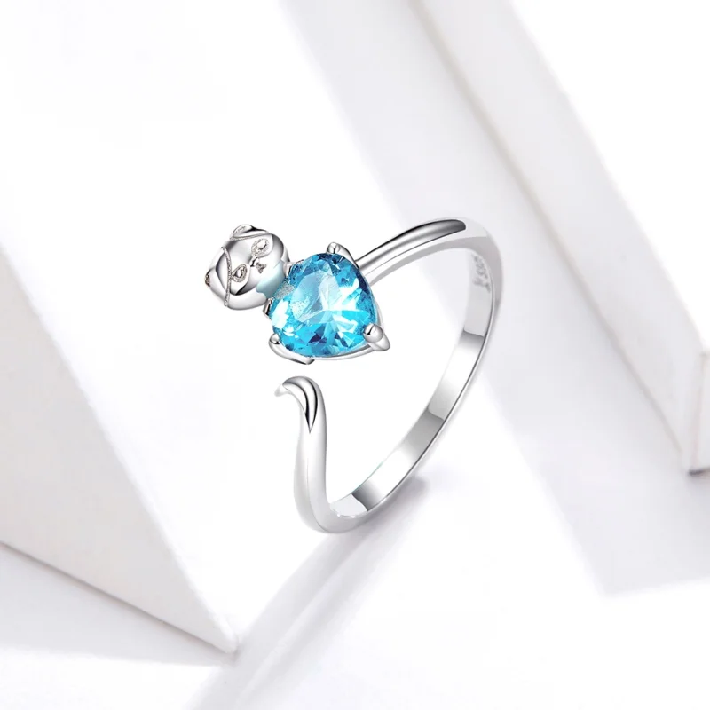 (Bild für) Pandora Ring Blau - SCR533 - Ansicht 2
