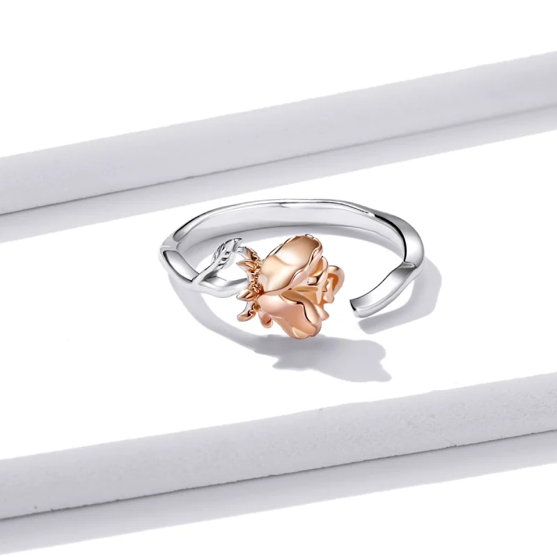 (Bild für) Pandora Ring Blume - BSR134 - Ansicht 3