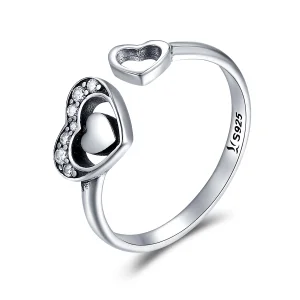 (Bild für) Pandora Ring Herzen Silber - SCR168