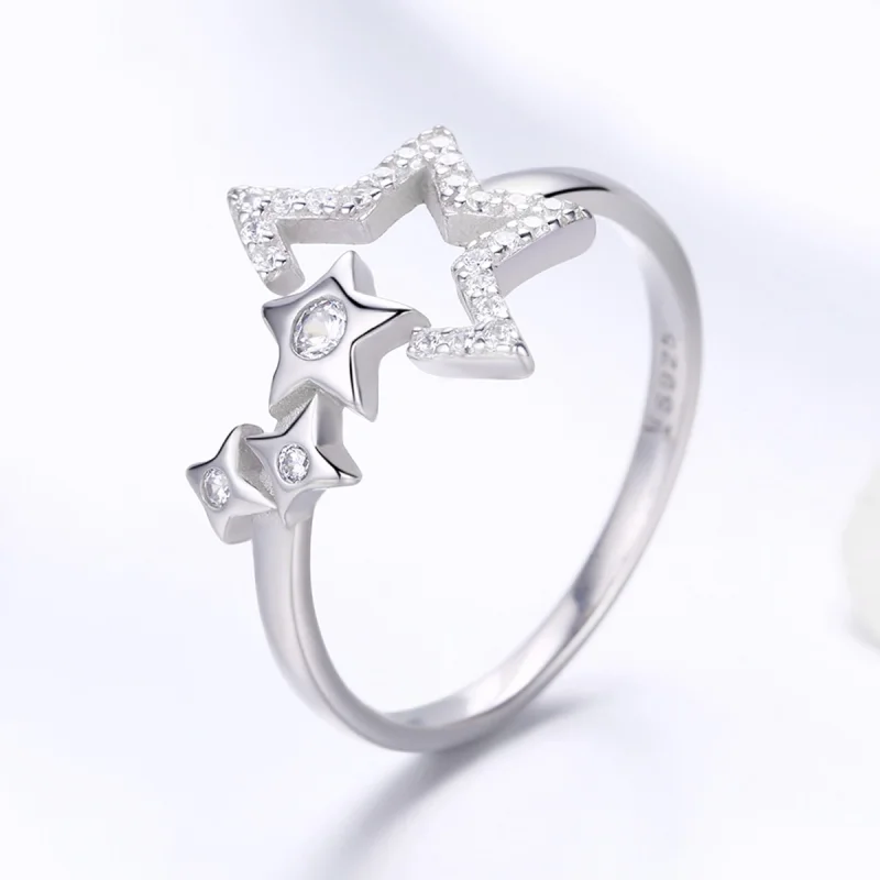 (Bild für) Pandora Ring Mit Sternen - SCR452 - Ansicht 4