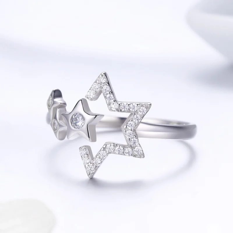 (Bild für) Pandora Ring Mit Sternen - SCR452 - Ansicht 5