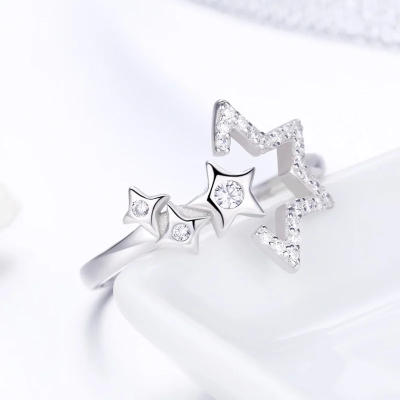 (Bild für) Pandora Ring Mit Sternen - SCR452 - Ansicht 6