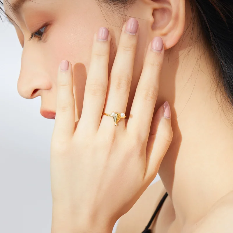 (Bild für) Pandora Ring Perle - BSR103 - Ansicht 7