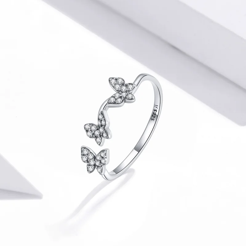 (Bild für) Pandora Ring Schmetterling - SCR704 - Ansicht 2
