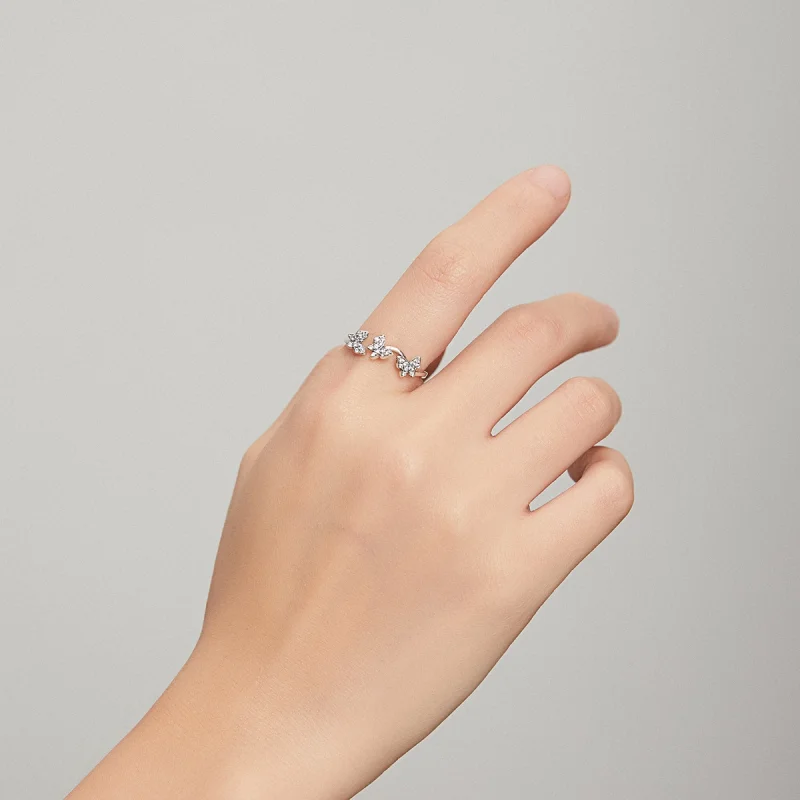 (Bild für) Pandora Ring Schmetterling - SCR704 - Ansicht 7