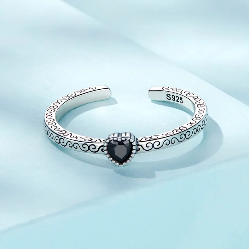 (Bild für) Pandora Ring Schwarz - SCR878 - Ansicht 3