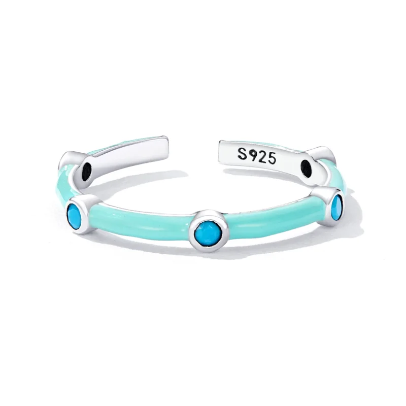 (Bild für) Pandora Ring Türkis - SCR813 - Ansicht 3