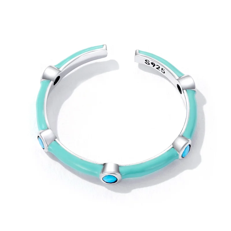 (Bild für) Pandora Ring Türkis - SCR813 - Ansicht 4