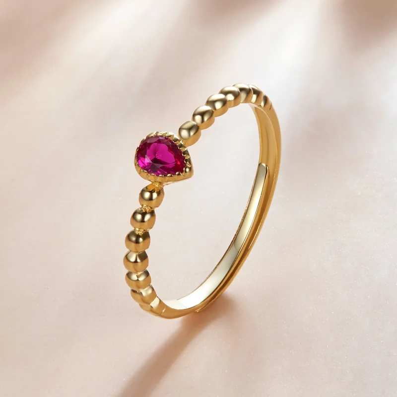 (Bild für) Pandora Ring Tropfen - SCR745 - Ansicht 2