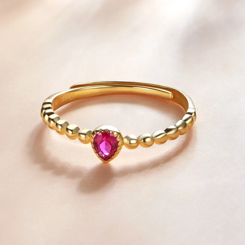 (Bild für) Pandora Ring Tropfen - SCR745 - Ansicht 4
