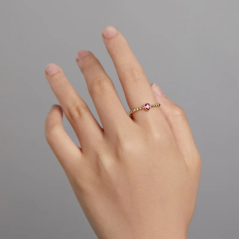 (Bild für) Pandora Ring Tropfen - SCR745 - Ansicht 8