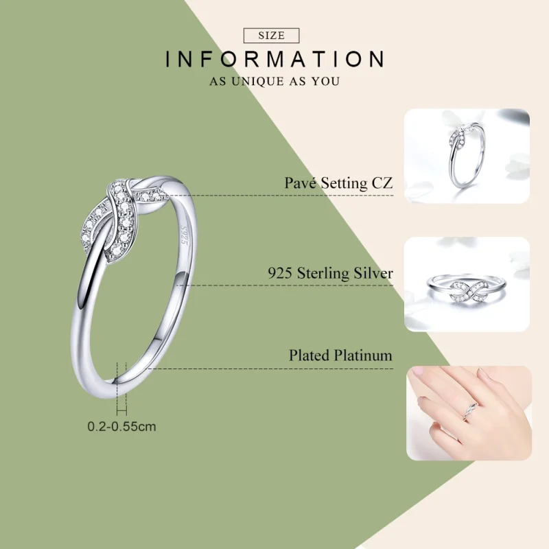 (Bild für) Pandora Ring Unendliche Liebe - SCR494 - Ansicht 3