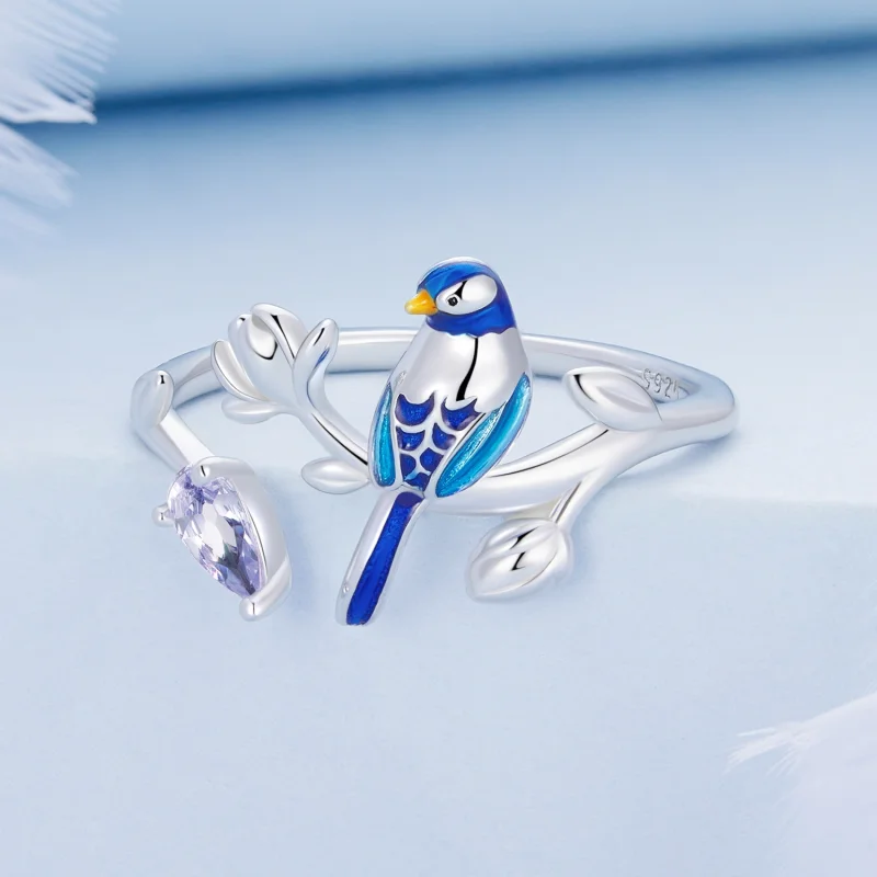 (Bild für) Pandora Ring Vogel - BSR288 - Ansicht 3