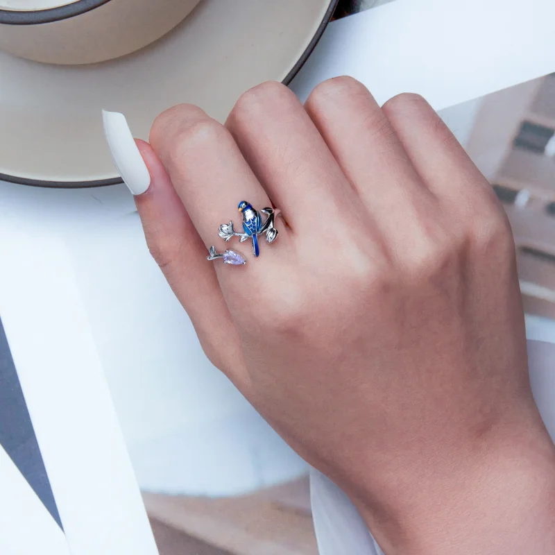 (Bild für) Pandora Ring Vogel - BSR288 - Ansicht 6