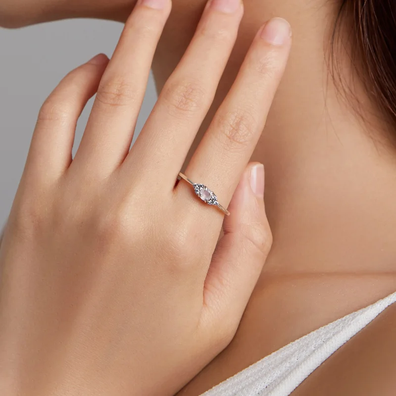 (Bild für) Ring der ewigen Liebe im Pandora-Stil - SCR534-PK - Ansicht 5