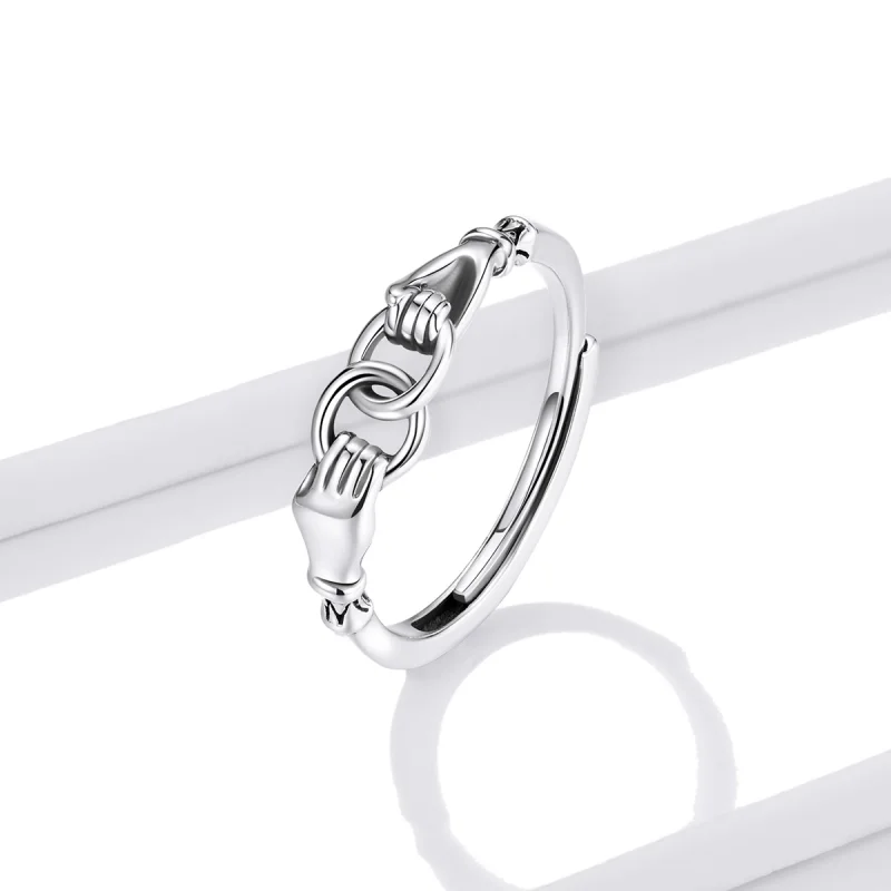 (Bild für) Ring „Handkette“ im Pandora-Stil - BSR183 - Ansicht 2