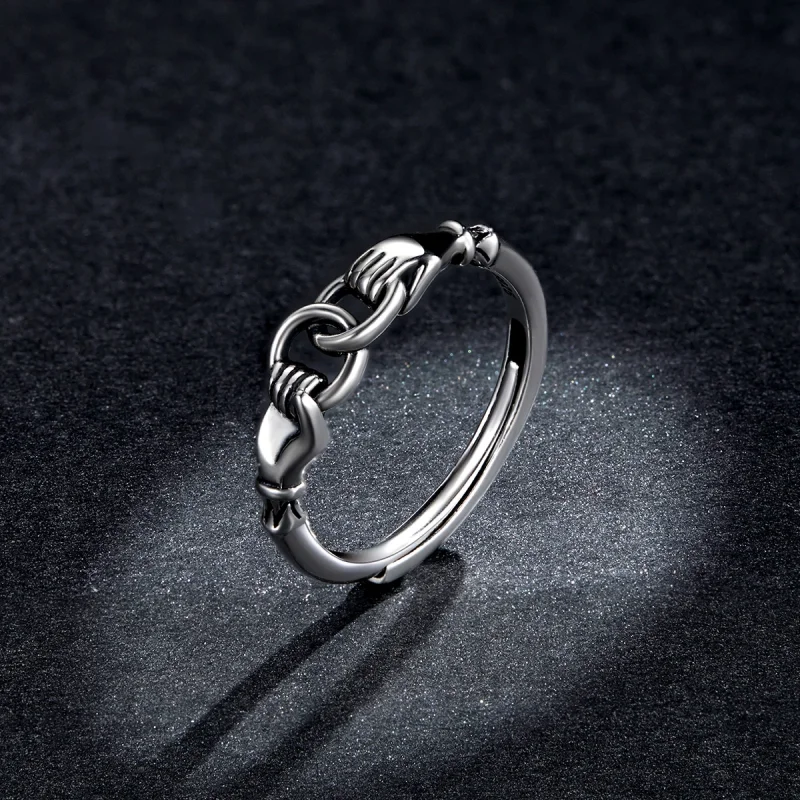(Bild für) Ring „Handkette“ im Pandora-Stil - BSR183 - Ansicht 5