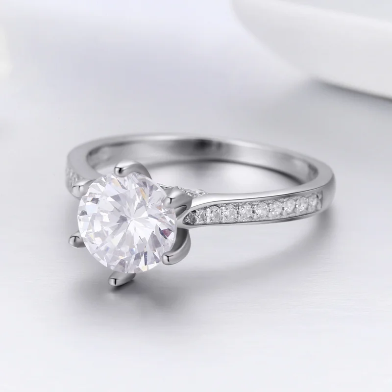 (Bild für) Silberner Eternity-Ring im Pandora-Stil - SCR342 - Ansicht 5