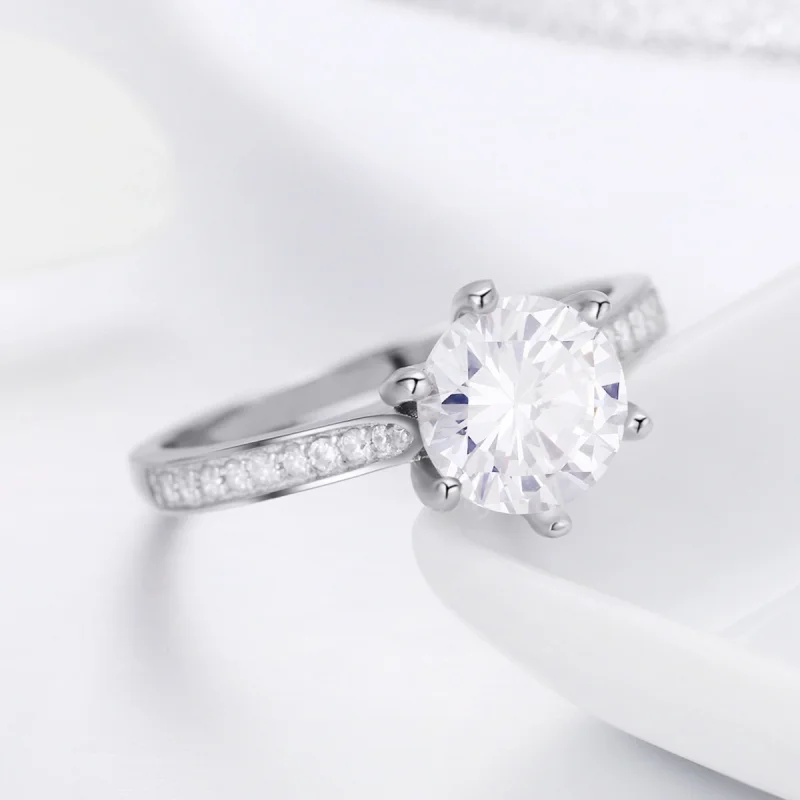 (Bild für) Silberner Eternity-Ring im Pandora-Stil - SCR342 - Ansicht 6